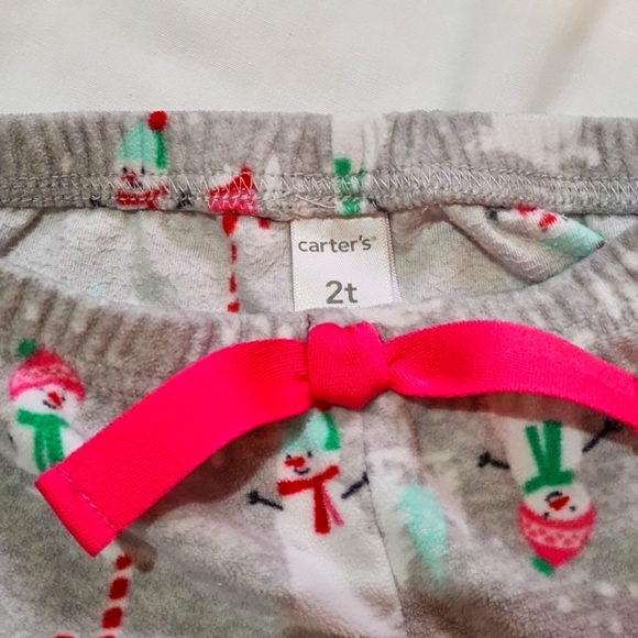 5/$20 Two pair holiday pants Sz 2T - Picture 3 of 4